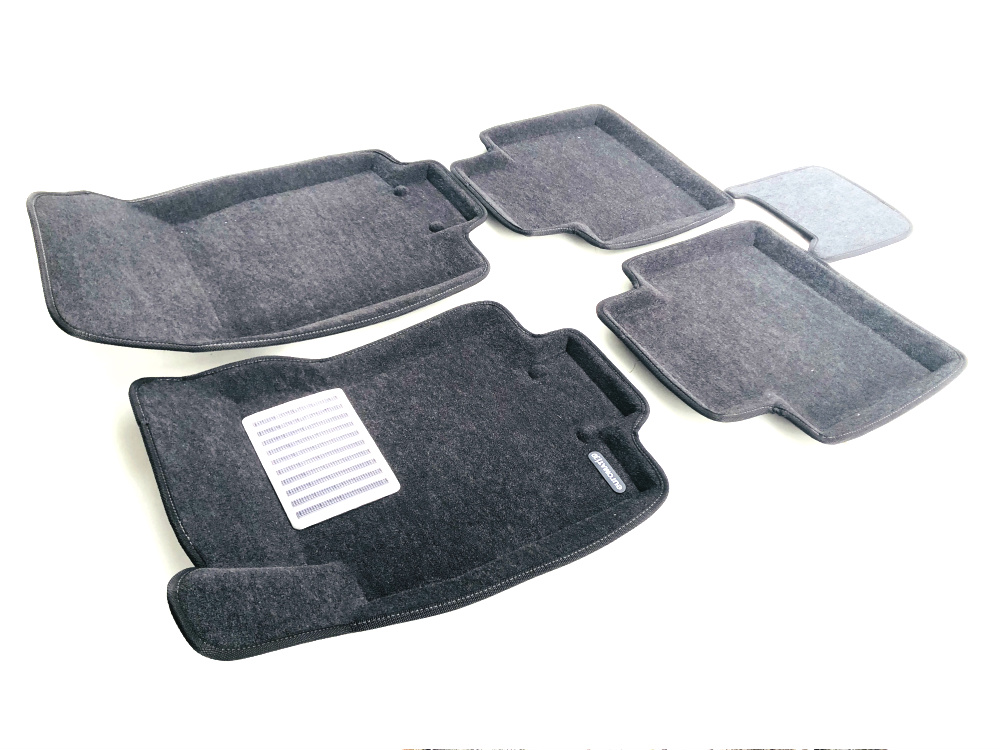 Коврики салона текст. 3D euro-std NISSAN X-trail (T32) (2015-) (СЕР) (EM3D) NP